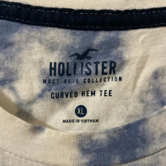 Hollister Men's Shirt Tie-dye Blue - Picture 3 of 3